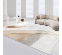 Tapis chauffant, lavable en machine, chauffage au sol avec minuterie et chauffe-pieds pour salon, chambre à coucher, bureau, toutes saisons(C,60x110cm)