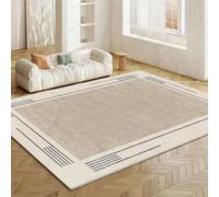 Tapis chauffant, lavable en machine, chauffage au sol avec minuterie et chauffe-pieds pour salon, chambre à coucher, bureau, toutes saisons(F,60x110cm)