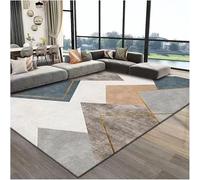 Tapis chauffant moderne à poils courts avec minuterie et thermostat - Décoration d'intérieur pour salon et chambre à coucher - Confortable - A - 140 x 200 cm