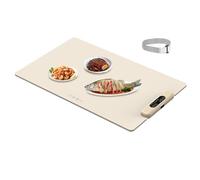 Tapis Chauffant pour Aliments - Tapis Electrique Enroulable 3 Temperatures et Minuterie,Chauffe-Plat,pour Buffet Restauration Fêtes Et Réunions Maison Et Voyage Déjeuner Dîner