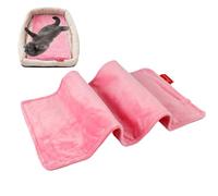 Tapis chauffant pour chat - Alimentation USB électrique, réglable, tapis chauffant pour chiot, coussin chaud pour animal domestique avec contrôle doux de la température pour un soulagement confortable