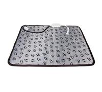 Tapis chauffant pour chien - Polyester 45 x 45 cm/50 x 70 cm | Couverture chauffante électrique pour animaux de compagnie | Tapis chauffant d'intérieur pour chiens et chats | 3 vitesses de température