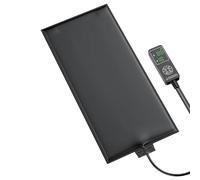 Tapis Chauffant pour lézards - Accessoire de Culture de avec minuterie - Tapis Chauffant pour Cancer ermite - pour lézards, Geckos, Tortues terrestres, terrariums, enclos - Support pour