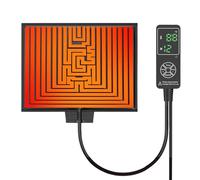 Tapis Chauffant Pour Reptiles - Accessoires De Terrarium Avec Thermostat Pour Serpents, Tapis Chauffant Gecko | Pour Lézard Gecko Ermite Crabe Tortue Parents Animaux Amoureux Des Animaux