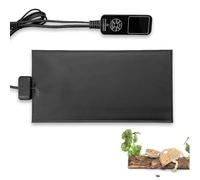 Tapis Chauffant pour Reptiles avec Température Réglable - Tapis Chauffant pour Terrarium sous Réservoir pour Tortue, Tapis Chauffants pour Terrarium pour Tortue/Serpent/lézard/Geko 30 * 46cm(40W)