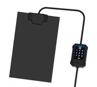 Tapis chauffant pour reptiles - Coussin chauffant pour crabes ermites | Protection thermique avec température réglable pour crabe ermite, amphibiens, gecko, laartige et araignée 14 W