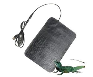 Tapis chauffant pour reptiles - Terrarium imperméable de 30 x 20 cm, coussin chauffant pour réservoir de reptiles | Optimisation à sang froid Chauffage sûr pour tortues, lézards, grenouilles, cangrs