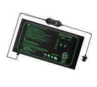 Tapis chauffant pour semis avec thermostat contrôle de la température - Tapis chauffant imperméable pour plantes d'intérieur et reptiles