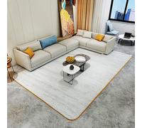 Tapis chauffant pour sol, chauffage électrique à infrarouge, tapis chauffant électrique, chauffe-pieds chauffants en cristal de carbone sous le bureau pour la maison(B,50x200cm)