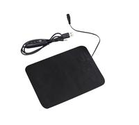 Tapis chauffant pour - Tapis chauffant imperméable en cuir PVC | 45 ℃ à 50 ℃ USB chaud pour d'intérieur reptiles, 3 réglages de température réglables