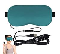 Tapis chauffant pour yeux électrique, bandage pour yeux chauffé | Tapis chauffant réglable pour les yeux | Enveloppement chaud pour les yeux secs, compresse thermique électrique pour les yeux avec