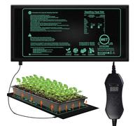 Tapis Chauffant Semis, Tapis Chauffant pour Plantes, Tapis Chauffant pour Semis, 50W Panneau Chauffant Poussin, Mini Serre Chauffante, Plaque Chauffante pour Semis, Animaux Domestiques Et Reptiles