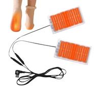 Tapis chauffant - Tapis chauffant électrique USB 5/7 W, doublure intérieure pour gants chauffe-mains d'hiver, thermique rechargeable | module pour Home Office Joueurs Escurs