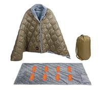 Tapis Chauffant USB À Usages Multiples 160x70cm 3 Niveaux De Substance Immunisée Contre L'eau Transportable À Couverture De Voyage USB Dense Pour Temps Froid