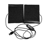 Tapis chauffant USB | Bandeau chauffant flexible avec alimentation secteur - Tapis chauffant portable - Pour corps, bureau, genou, pied, camping, dos, cou, épaules
