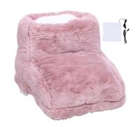 Tapis chauffant USB électrique sous le bureau - Chaussons chauffants, Repose-pieds chauffants, Couvre-jambes de poche, Chauffe-pieds pour femme, 3 réglages réglables pour l'hiver froid