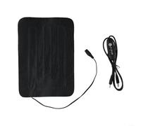 Tapis chauffant USB pour animal domestique avec contrôle de la température réglable pour petits reptiles, cuir PU souple 22 x 15,5 cm/33 x 18 cm, 5 V 7,5 W/8,5 W Tapis chauffant pour lézard, serpent