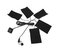 Tapis Chauffant Usb,tapis chauffant batterie,Semme Chauffage Electrique En Tissu Usb,Usb Heater,Patch Chauffant Électrique Usb,Chauffe-Tissu Usb Pour Gilet Chauffant,Chauffe-Tissu Électrique Usb Cinq