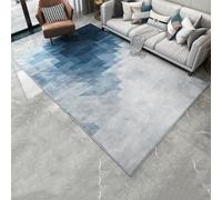 Tapis chauffants pour le sol, tapis chauffant mobile pour le salon, surface douce en peluche, amovible et lavable, chauffe-pieds pour l'intérieur(C,180CM*200CM)