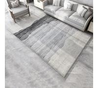 Tapis chauffants pour le sol, tapis chauffant mobile pour le salon, surface douce en peluche, amovible et lavable, chauffe-pieds pour l'intérieur(B,55CM*190CM)