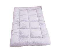 Tapis Chien Grande Taille, Panier pour Chien Doux et Chaud, Lit pour Chien Lavable Pliable 90x60cm, pour Chiens Moyens et Grands (Gris)
