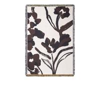 Tapis Cilla de , Blanc Cassé/raisin Foncé