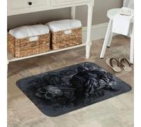 Tapis Citation 3D drôle de karaté Paillassons antidérapants de Sol Lavable pour entrée de Cuisine de Pied sur Balcon de Maison