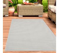 Tapis clair tissé à plat In & Outdoor | Salle d'attente | Véranda | crème