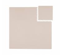 Toddlekind Tapis d’Éveil Bébé Puzzle 6 Pièces avec Bordures - Tapis en Mousse Non Toxique, Tapis de Jeu et Tummy Time, 45 x 45 cm par Pièce, Surface Totale 131 x131 cm