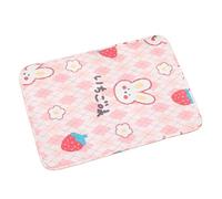 Tapis cochon d'inde Tapis de Cage multi-motifs for animaux compagnie, mignon, tapis repos for lapin, chat, antidérapant, lavable, fournitures d'été for petits pour animaux compagnie(Color4,40x50cm)