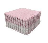 Tapis cochon d'inde Tapis de literie imperméable et antidérapant, petits articles for animaux compagnie, lapin, très absorbant, tapis pipi for , 4/10 pièces pour animaux compagnie(White Pink,4Pcs)