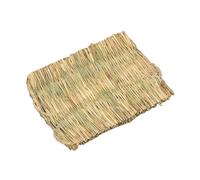 Tapis cochon d'inde Tapis d'herbe tissé for lapin, 1 pièce, tapis de foin for petits animaux, literie en paille naturelle, Cage repos for cochon d'inde, Chinchilla, Hamster, Rat pour animaux compagnie
