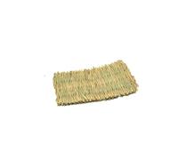 Tapis cochon d'inde Tapis for animaux de compagnie, lapins, petits tissés, foin, paille naturelle, Cage maison, accessoires for cochon d'inde, Hamster, Rat pour animaux compagnie(Small 28x20)