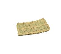 Tapis cochon d'inde Tapis for animaux de compagnie, lapins, petits tissés, foin, paille naturelle, Cage maison, accessoires for cochon d'inde, Hamster, Rat pour animaux compagnie(Large 40x28)