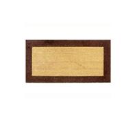 Tapis Coco 17mm Ecru/marron - Btb