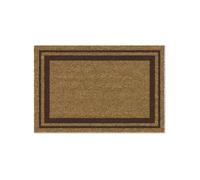 Tapis paillasson grattant COCO Naturel Bordures Marron 40x60cm