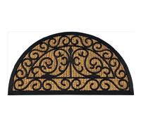 ID Mat Tapis paillasson grattant Cuba Demi-Lune Volutes 40x60cm