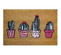 Tapis coco naturel cactus 40x60cm