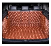 Tapis Coffre À Couverture Complète Pour Kia Pour Carnival 2015 - 2017 Couverture Coffre Voiture Doublure Chargement Accessoires Protection Intérieure Coffre Tapis(Marron)