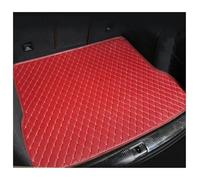 Tapis Coffre À Couverture Complète Pour PEUGEOT 5008 2017 - 2023 Couverture Coffre Voiture Pour Doublure Chargement Accessoires Protection Intérieure Coffre Tapis(Red- 1 pcs,7-seat)