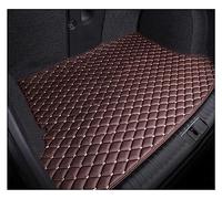 Tapis Coffre Antiderapant Tapis De Coffre Arrière Voiture en Cuir pour BMW Série 1 F20 5 Portes Tampons Protection Étanches Plateau Boue Accessoires(D Brown,Demi-Sac)