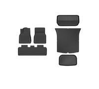 Tapis Coffre Arrière IntéRieurs Tapis De Coffre Voiture Pour Modèle Y 2021 2022 2023 2024 Ensemble Bagages Revêtement Sol