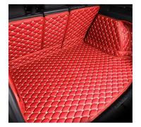 Tapis Coffre Arrière pour pour Macan 2014-2023, Protection Intérieure, Accessoires Tapis De Coffre À Couverture Complète(Red)