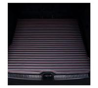 Tapis Coffre Bac Protection pour V&W ID.5 2020-2024 Tapis en Cuir Cargo Protector Mat Liners Antidérapant(D/Black Red)
