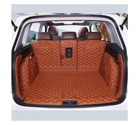 Tapis Coffre Bac Protection pour VW pour T&iguan 2010-2017 Tapis De Coffre De Voiture en Cuir Anti-Sale Plateau De Protection Cargo Liner Accessoires Style(7)
