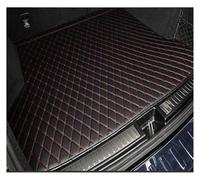 Tapis Coffre Banquette Arrière pour KIA pour Mohave 7 Places Résistants Imperméables Housse Protection pour Coffre Voiture(Black Reda)