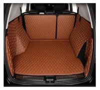 Tapis Coffre Banquette Arrière pour KIA pour Mohave 7 Places Résistants Imperméables Housse Protection pour Coffre Voiture(BrownB)
