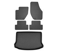 Tapis + Coffre, Compatible avec Volvo V40 II · Plancher de Coffre Fixe | plancher de coffre fixe