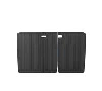 Tapis Coffre Coussin De Protection pour Dossier De Siège Convient pour Tesla, Tapis De Coffre, Doublure De Chargement, Anti-Coup De Pied, Accessoires De Voiture Bac de Coffre(Backrest Mat 2pcs)