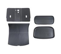 Tapis Coffre Coussinet De Protection du Dossier du Siège Convient pour Tesla, Doublure De Coffre, Tapis Anti-Coup De Pied, Accessoires Bac de Coffre(Trunk Mat 6pcs)